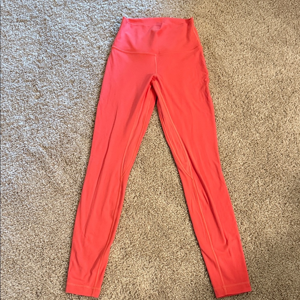 lululemon athletica Coral Leggings 4